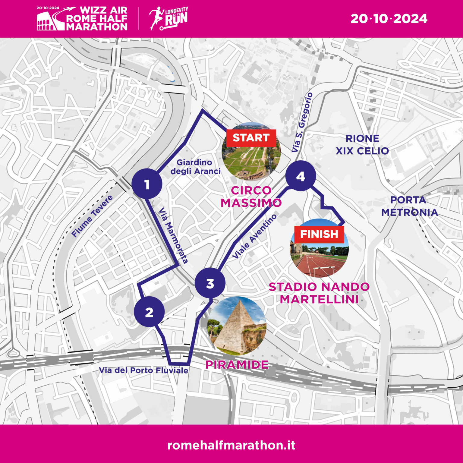 It s All Ready For The First Edition Of The Wizz Air Rome Half Marathon It s All Ready For The First Edition Of The Wizz Air Rome Half Marathon